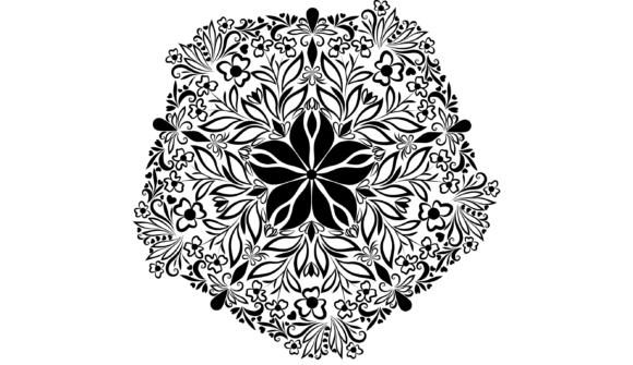 Beautiful Floral Motif Graphics for Handmade Creations