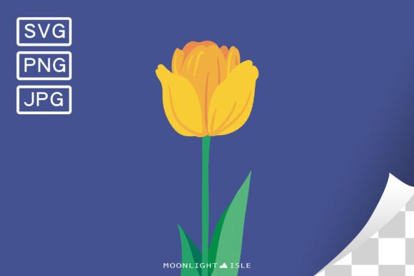 Funky Floral Modern Flower Tulip 1-3 Graphics for Digital Sellers