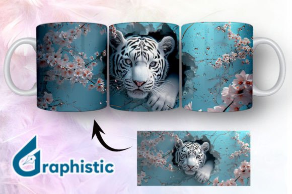 Tiger Floral Break Through Mug Wrap 10 Review
